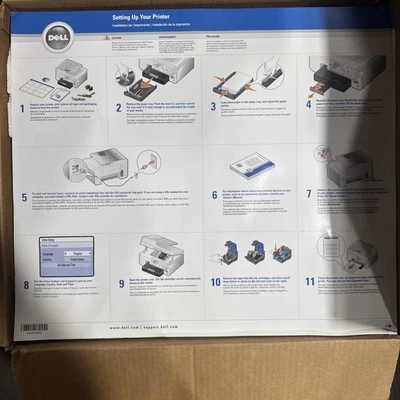 Dell Photo 966 All-In-One Inkjet Printer Copy Scanner Fax - Image 1 of 3