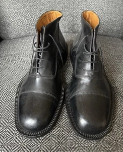 Schwarze Schnür Stiefel von Peter Ascot Gr. 8 - Bild 1 von 6
