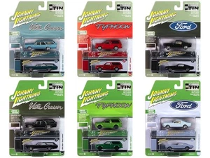 Johnny Lightning Collector's Tin 2025 Set of 6 Cars Release 1 Limited Edition 1 - Picture 1 of 2