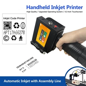 (BlackUS Plug)Printer Portable Inkjet Printer High Definition Inkjet Code TDW - Afbeelding 1 van 12