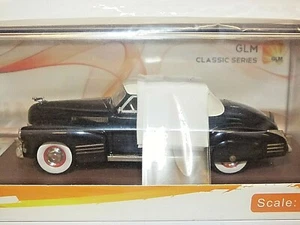 Modelos GLM 1941 Cadillac Serie 62 Convertible Cupé Azul Metálico Oscuro - Imagen 1 de 2
