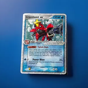 Crawdaunt ex 99/110 Holon Phantoms Holo MP - Imagen 1 de 2