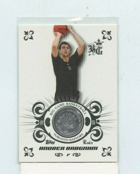 ANDREA BARGNANI 2006-07 Topps Big Game Rookie Card #D /579 - Image 1 of 1
