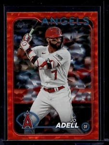 Tablero de papel aluminio Topps Orange Crackle 2024 #333 serie Jo Adell #178/299 - Imagen 1 de 2