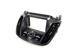 2013-2016 Ford Escape Radio Face Control Sony System Trim Bezel Black Vents OEM - Picture 1 of 8
