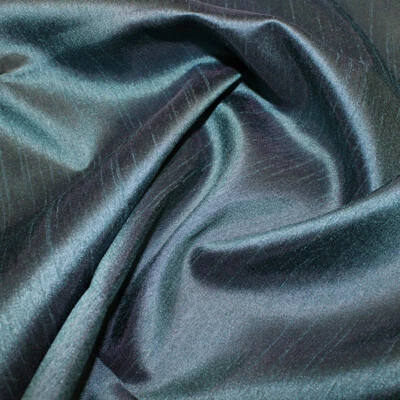 Shantung Satin Fabric - MOONLIGHT Blue Bridal Prom Dress Costume Fabric Material - Image 1 of 2