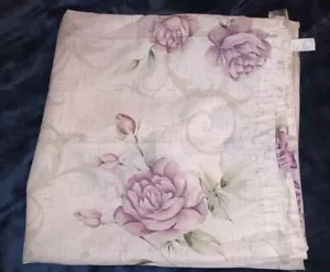 Springs Simply Shabby Chic Pink Roses Shower Curtain 70" x 68" - Picture 1 of 3