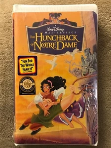 THE HUNCHBACK OF NOTRE DAME Walt Disney Masterpiece (VHS,1997, Clam Shell) New - Picture 1 of 3