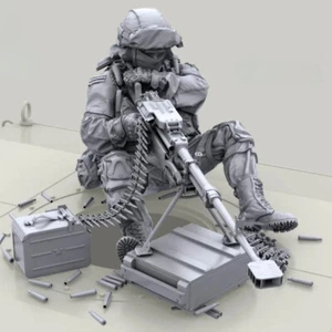 1/35 Resin Figure Model Kit Modern Russian Army Soldier Unassembled Unpainted - Picture 1 of 3