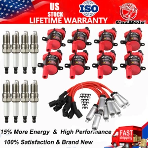Performance Ignition Coil,Wireset & Iridium Spark Plug for Chevy GMC Yukon UF262 - Picture 1 of 12