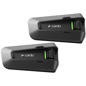 Cardo Packtalk Edge Motorrad Helm Headset Kommunikation Sprechanlage - Duobox - Bild 1 von 9