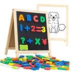  Magnetic Letters and Numbers for Toddlers, Magnetic Board for Kids, Multicolor