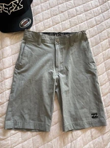 BillaBong Submersibles Gray Pattern Board Shorts Size 7XL Youth - Picture 1 of 10