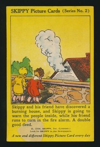 1936 D141-2 Henri Rousseau Bakery SKIPPY CARDS (Yellow Borders) -"Skippy and..."