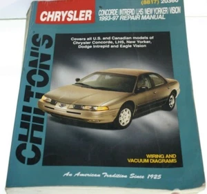 Chilton's Total Car Care Repair Manual Chrysler (8817) 20360 Green Cover - Picture 1 of 3