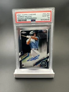 Autógrafos de novato Topps 2021 cromados #RAJKE JARRED KELENIC PSA 10 - Imagen 1 de 2