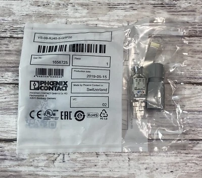 Phoenix Contact VS-08-RJ45-5-Q/IP20 (Ord.No:1656725) Connector  New - Image 1 of 4