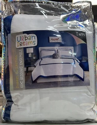 Коллекция Urban Dreams Jordan 6 шт. Комплект постельного белья Twin - Изображение 1 из 4