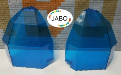 ( N6  / 1 ) Lego 2x Scheibe Panel Space 2409 Tranzparent blau 1793 6958 6990 - Bild 1 von 3