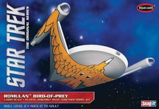 ROMULAN BIRD-OF-PREY 1/1000 scale skill 2 Polar Lights model kit#934