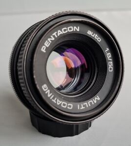 Pentacon Auto 50mm f1.8 M42 Mount Lens in Excellent Condition