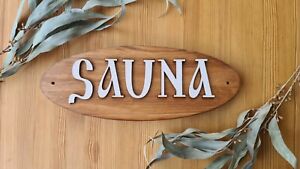 Sauna wooden plate Sign for Sauna accessories Plaque . Gift .