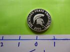 MICHIGAN STATE UNIVERSITY SPARTANS 2000 BASKETBALL CHAMPS 999 SILVER COIN 4M3B
