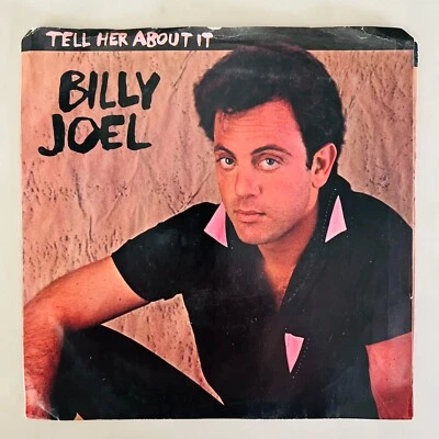 Billy Joel - 45rpm Single Record -  Tell Her About It / Easy Money - Image 1 of 4