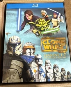 S. W. The Clone Wars - Complete Series, Seasons 1-7 (Blu-Ray, 12-Disc, Box-Set) - Picture 1 of 2