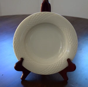 Hutschenreuther Deep Soup Plate, Scala Bianca Design, 9 1/4" Diameter, White - Picture 1 of 5