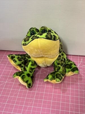 Webkinz Lil Kinz 8” Bull Frog  Yellow And Green - NO Code - Image 1 of 4
