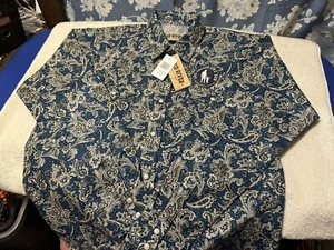 Red River Outfitters Long Sleeve Boys  Western Shirt  Sz XL NWT - Picture 1 of 3