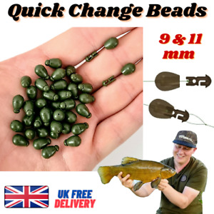 Quick Change Beads Carp L/S Match Fishing Tackle - Hook Links Method Feeder UK