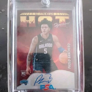 PAOLO BANCHERO RC AUTOGRAPH NBA HOT SIGNATURES (RED)  - Picture 1 of 2