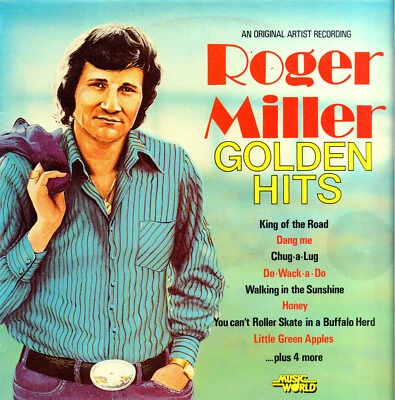 Roger Miller - Golden Hits, Scarce 12 track New Zealand compilation, Ex - Image 1 of 4