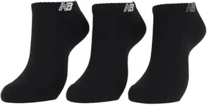 New Balance Socks/Socks Short Length 3P Socks LAS55636 Men's BK Black M - Picture 1 of 3