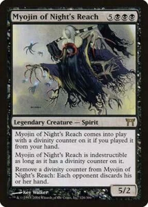 Magic The Gathering MTG MYOJIN OF NIGHT'S REACH Champions of Kamigawa NM - Picture 1 of 1