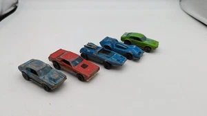 Hot Wheels Vintage Lot 5 Red Line 1969 Mighty Mavericks Street Snorter Torino - Bild 1 von 9