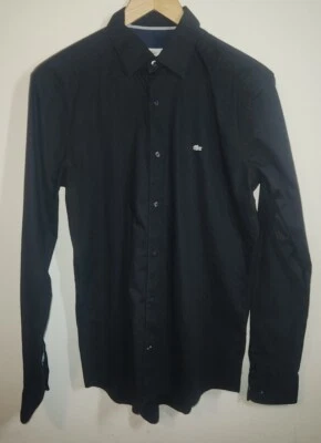 Camisa de vestir ajustada Lacoste para hombre talla 39 Foto 1 de 4