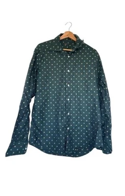 Coast Green Shirt Mens Size L Long Sleeve Embroidered Pre-Owned Shirt Logo - Image 1 of 4