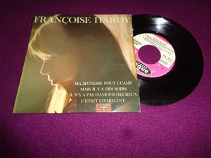 EP FRANCOISE HARDY / MA JEUNESSE FOUT L'CAMP +3 / VOGUE FRENCH PRESS 1967 POP - Picture 1 of 1