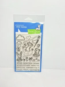 Lawn Fawn Butterfly Kisses Stamp Set  LF1882 NEW - Picture 1 of 2