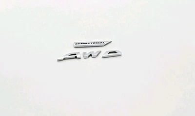 SUBARU IMPREZA LEGACY FORESTER OUTBACK SIMÉTRICO AWD EMBLEMA LOGOTIPO INSIGNIA OEM Foto 1 de 3