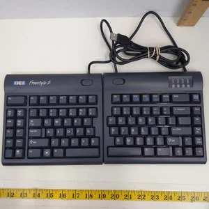 Kinesis Freestyle2 Ergonomic Split USB Keyboard Model KB800 Black for PC - Picture 1 of 6