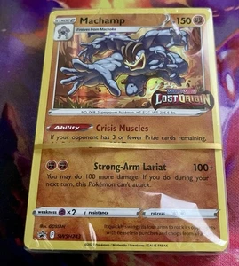 MACHAMP SWSH243 POKEMON ORIGEN PERDIDO (PROMOCIÓN PRELANZAMIENTO MAZO SELLADO, CASI NUEVO) - Imagen 1 de 2