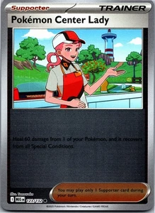 Pokemon Center Lady 123/132 - ME01: Mega Evolution Reverse Holo - Picture 1 of 2