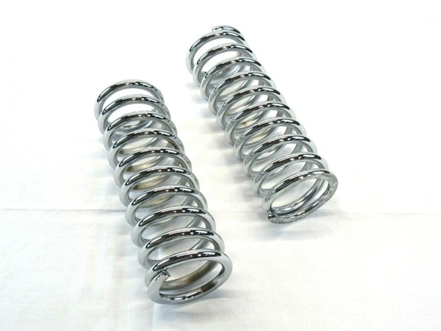 Par de muelles helicoidales delanteros para Honda Acty HA4 HH4 300 lb cromados Foto 1 de 1
