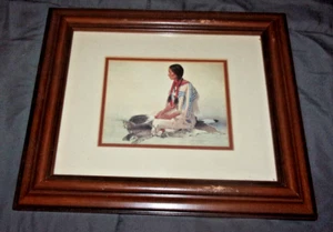 David Wright- waiting for her warrior Art work - Picture 1 of 4