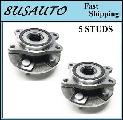 Conjunto de cojinete de cubo de rueda delantera compatible con LEXUS LS600H 2008-2014 PAR Foto 1 de 3