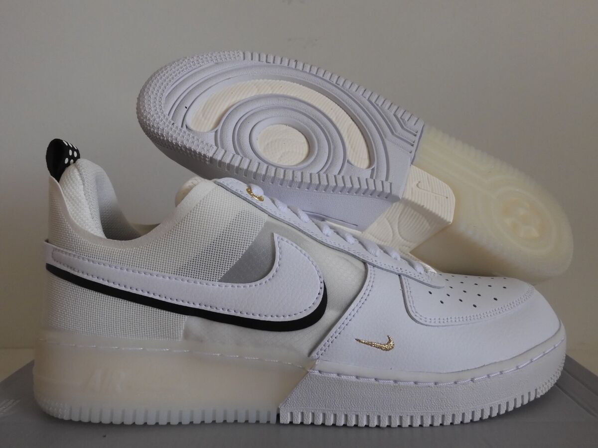Nike Air Force 1 React White Black for Sale | Authenticity Nike Air Force 1 React White Black for Sale | Authenticity